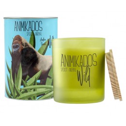 Свеча ароматическая Gorilla - амбровый Wild 40 ч