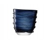Ваза LSA International Yarn 26 см тёмно-синяя