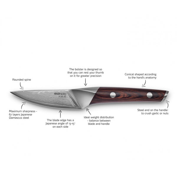 Нож Nordic Kitchen 9 см