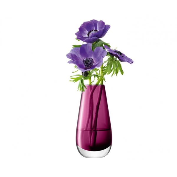 Ваза в форме бутона Flower Colour 14 см лиловый