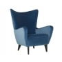 Кресло Sits ELSA синее бархат