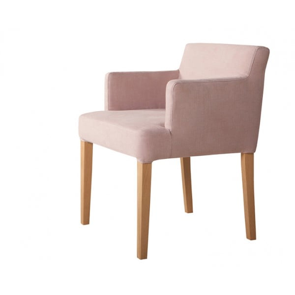 Кресло Sits LINN пудрово-розовое