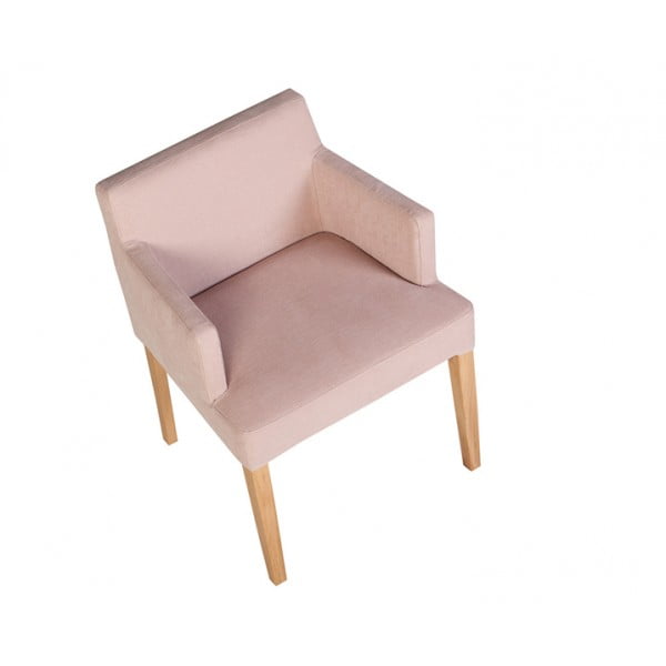 Кресло Sits LINN пудрово-розовое