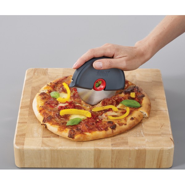Нож для пиццы Disc Easy-Clean серый/красный