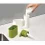 Органайзер для раковины с дозатором для мыла Joseph Joseph SinkBase белый-зеленый