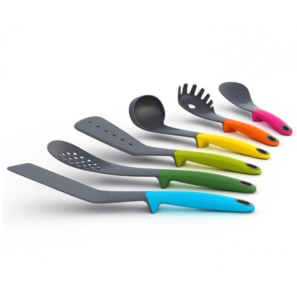 Комплект из 6 кухонных инструментов Elevate™ разноцветный