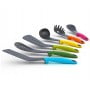 Комплект из 6 кухонных инструментов Elevate™ разноцветный