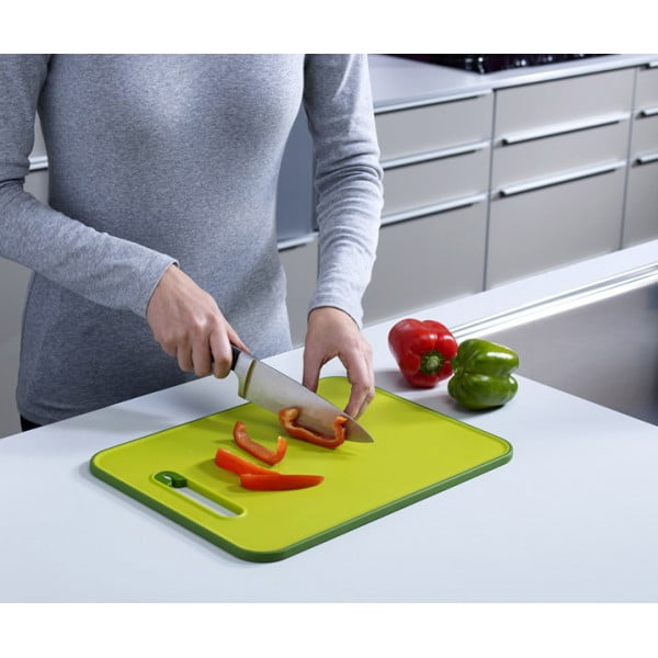 Доска разделочная с ножеточкой Slice & Sharpen™ черная