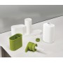 Органайзер для раковины SinkBase Plus белый/зеленый
