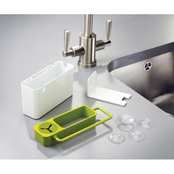 Органайзер для раковины Sink Aid™ навесной белый/зеленый