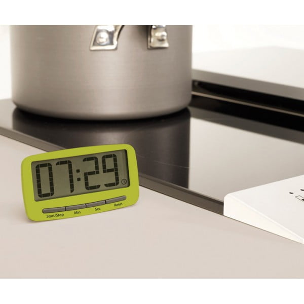 Таймер-часы кухонные на клипсе Clip Timer™ зеленый