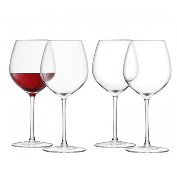 Набор из 4 бокалов для красного вина Wine 400 мл