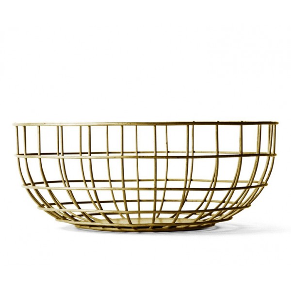 Ваза Menu Norm Wire Bowl латунь