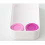 Набор из 2-х контейнеров для соуса MB Temple S с розовой и фуксия крышками