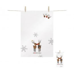 Новогоднее кухонное полотенце We Love Christmas, 48x68 см