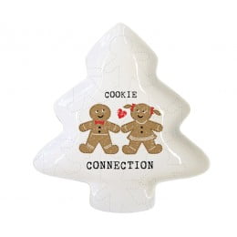 Новогодняя тарелка Cookie Connection, маленькая