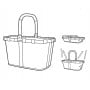 Корзина Carrybag Artist Stripes
