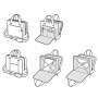 Сумка дорожная Boardingbag Black