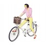 Корзина для велосипеда Bikebasket Plus Mocha Dots
