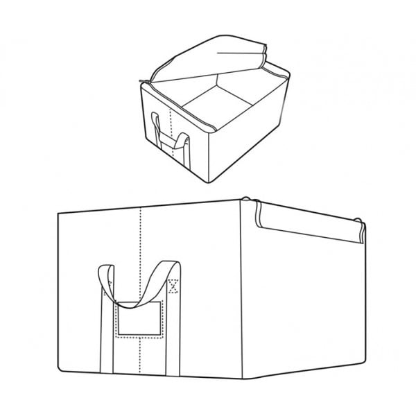 Коробка для хранения Storagebox S Khaki