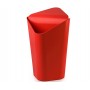 Корзина для мусора угловая Corner красная
