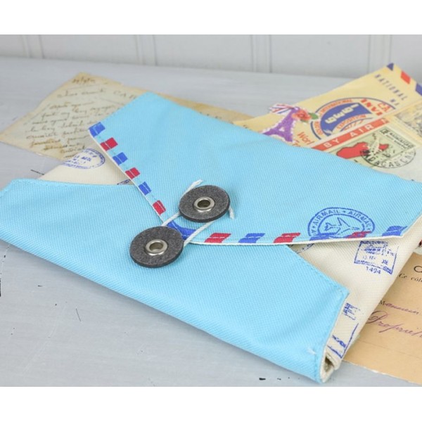 Органайзер для путешествий Envelope голубой