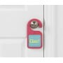 Дверная табличка Knock Knock розовая