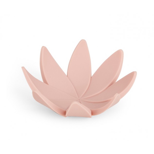 Подставка для колец Lotus розовая