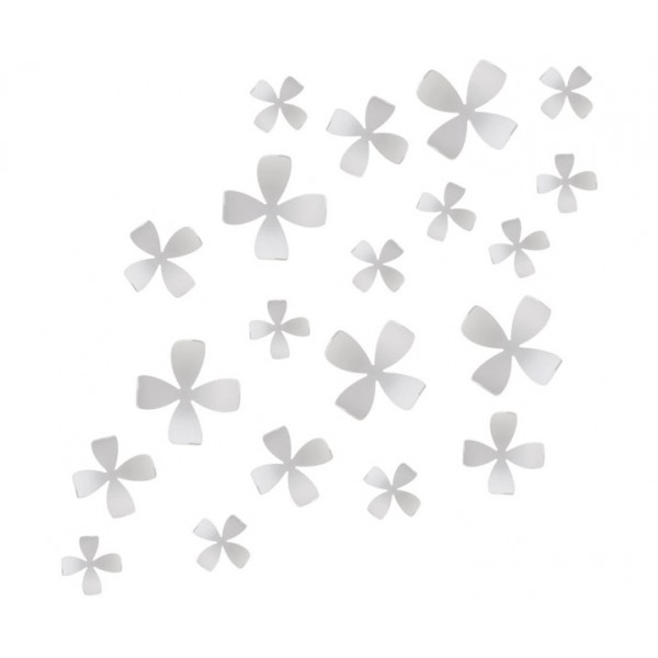 Декор для стен Wallflower цветы белый