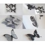 Декор для стен Chrysalis бабочки 3D черный
