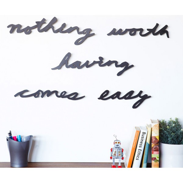 Декоративная надпись на стену Mantra Easy Wall Decor