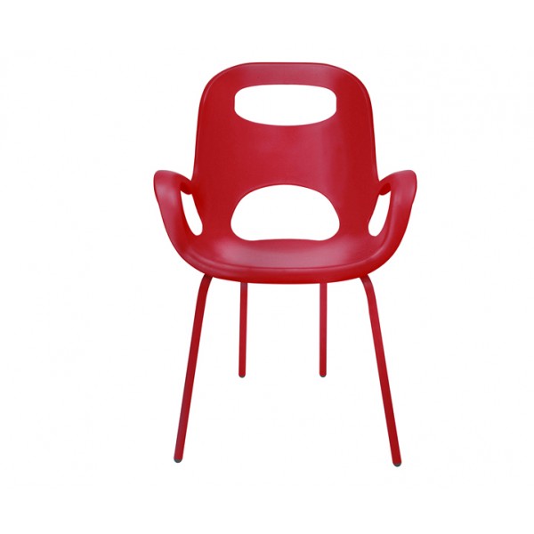 Стул дизайнерский OH Chair красный