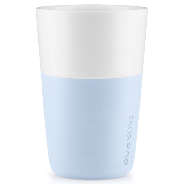 Чашки для латте 2 шт 360 мл голубой
