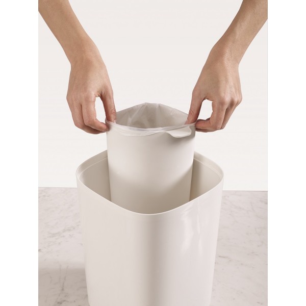 Контейнер для мусора Split™ для ванной комнаты серый