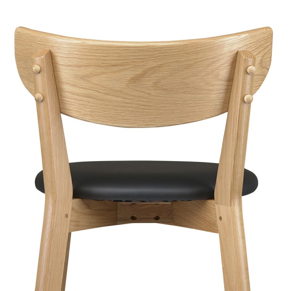 Стул барный Unique Furniture Pero PU-кожа черный