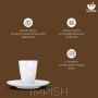 Кофейная пара Impish, 80 мл, белая
