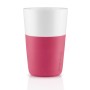 Чашки для латте 2 шт 360 мл розовые