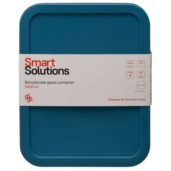 Контейнер для запекания и хранения Smart Solutions, 1400 мл, темно-синий