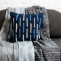 Подушка декоративная с бахромой и эффектом плиссе из коллекции Ethnic, 45х45 см