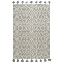 Ковер из хлопка с этническим узором Ромбы и кисточками из коллекции Ethnic, 70х160 см