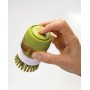 Дозатор моющего средства со сменной щеткой Palm Scrub, зеленая