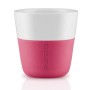 Чашки для эспрессо 2 шт 80 мл розовые