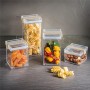 Контейнер с крышкой Click&Fresh XL серый