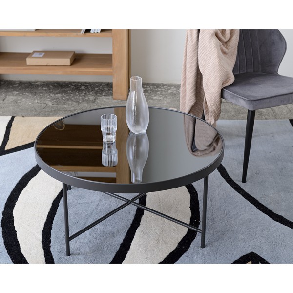 Столик кофейный Benigni серый 82,5х40 см