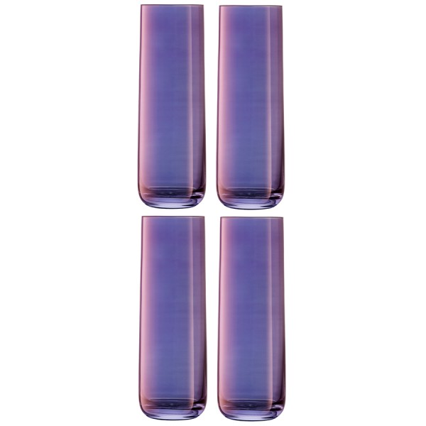 Набор стаканов Aurora, 420 мл, фиолетовый, 4 шт.