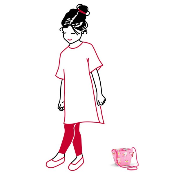 Сумка детская Minibag ABC friends pink
