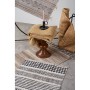 Ковер из хлопка с контрастным орнаментом и бахромой Ethnic, 70х160 см