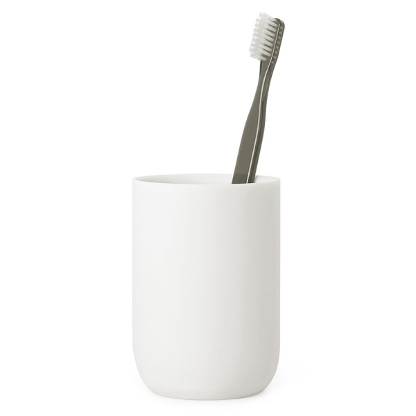Органайзер-стакан для зубных щеток Junip белый