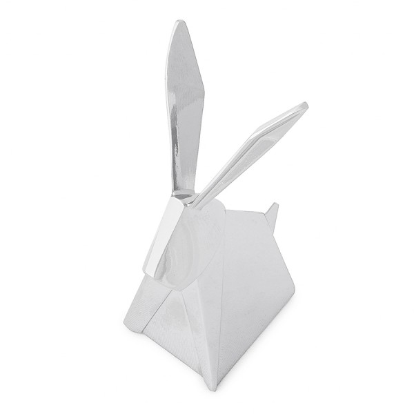 Держатель для колец Origami кролик хром