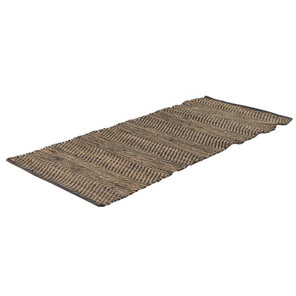 Ковер из джута с орнаментом Зигзаг Ethnic, 70х160 см